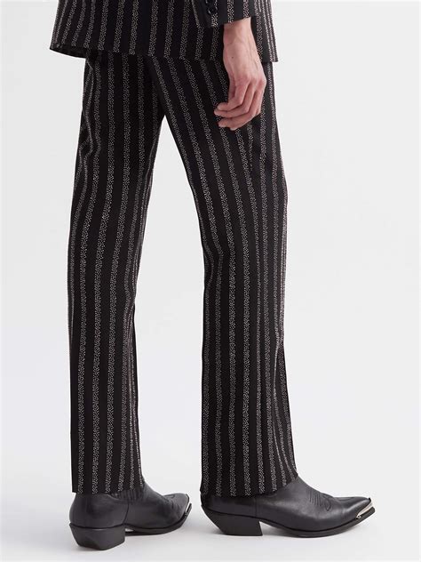 celine striped pants|Celine trousers men's.